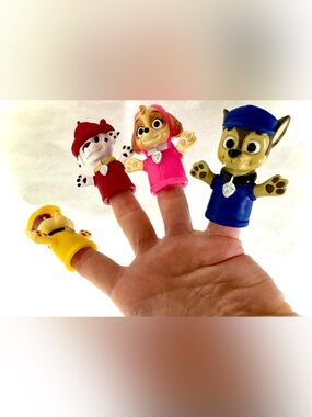 Paw Patrol Finger Puppets